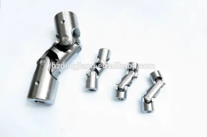 Sliding pin universal joints
