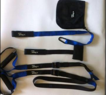 Blue+Black Fitness Pro Suspension Trainer