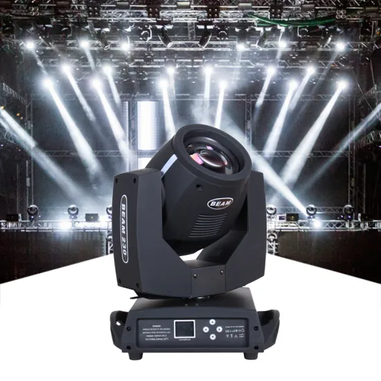 New 200W 5R Beam Sharpy Moving Head DJ Lighting Equipment for Bar, Disco, and Concerts