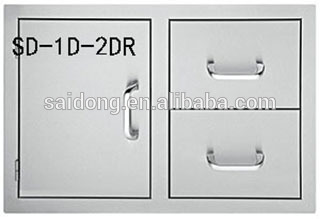 Open door cabinet, stainless steel cabinet with door and drawer, open door cabinet design with promotion price