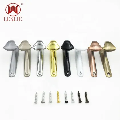 Chrome Metal Coat Hook with Wall Hooks for Wardrobe Hardware