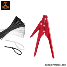 Pistola de unión de cable para la herramienta de amarre de unión de cable de nylon de plástico, ancho de corte: 2.4-9 mm