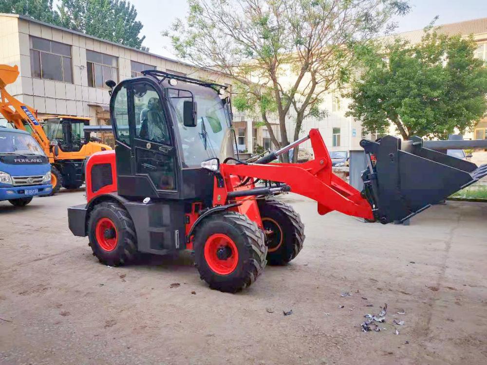 Gépi berendezés 600 kg mini teleszkópos gémkerék rakodó