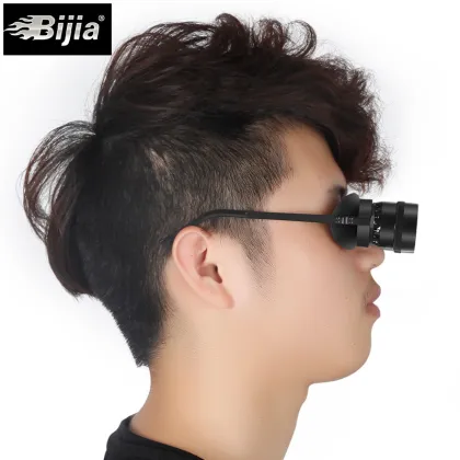 Fishing Binoculars 10x34 BIJIA Telescopic Glasses