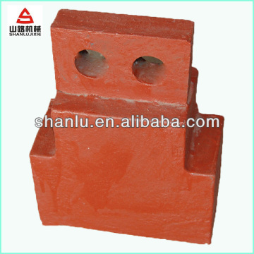 High Mangan Stahl Hammer Crusher Ersatzteile Hammerkopf