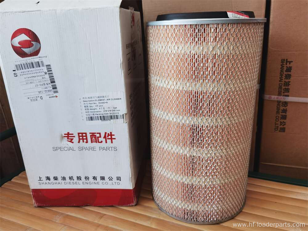 D6114 air filter element D9 K2442A