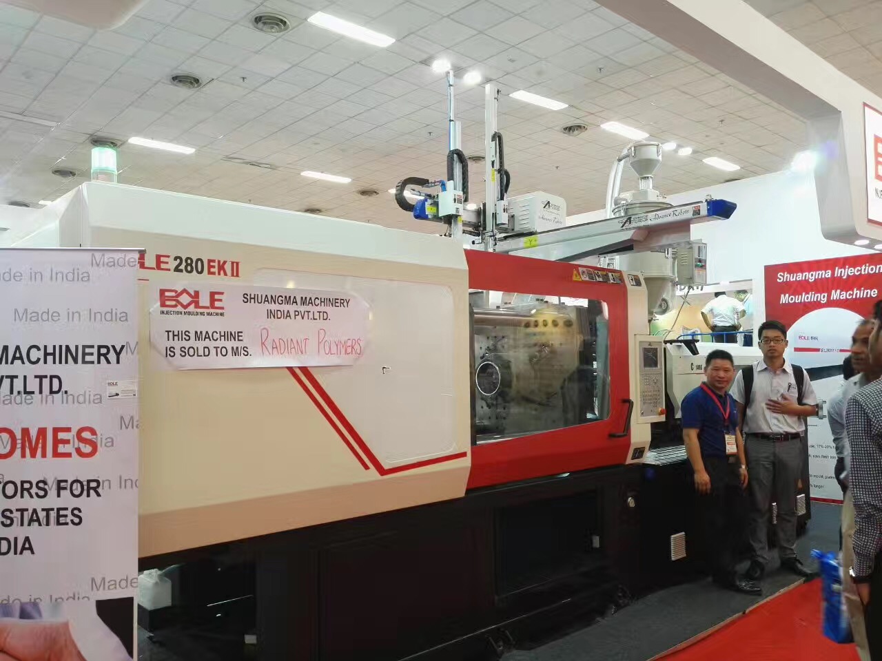 Shuangma Machinery India Takes Part In The Plastasia 2017 India