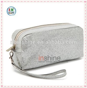Eco-friendly pvc travel toiletry bag with zipper , popular pvc cosmetic bag , travel cosmetic bag