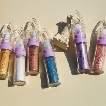 Veganistisch private label lichaam glitter poeder met glinsterende pigmenten