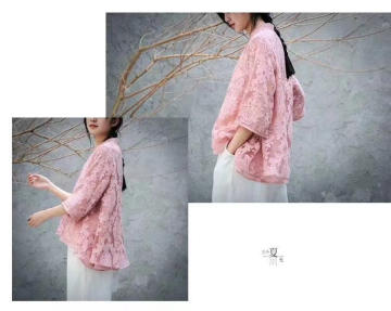 organza double top