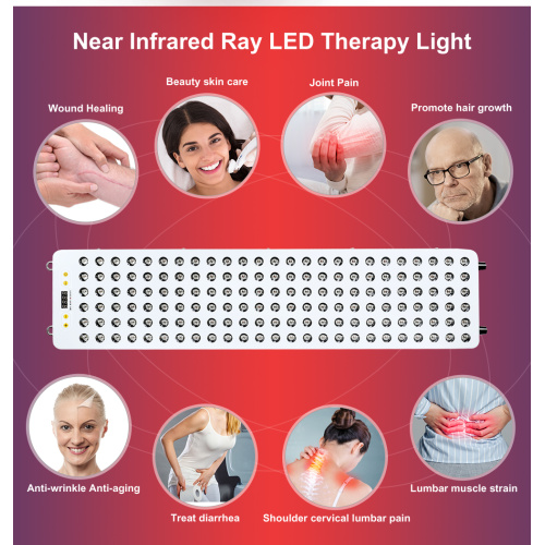 750W Metal 660nm 850nm red therapy light for Spa GYM