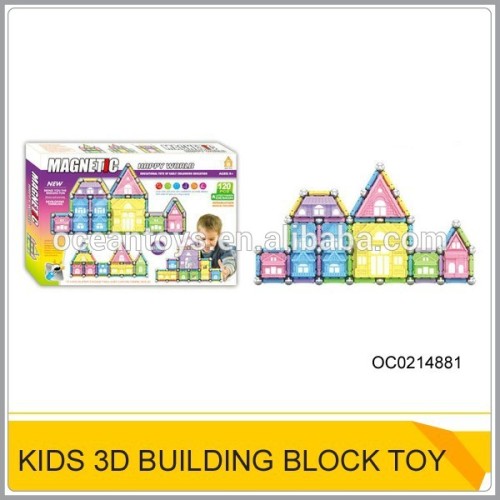 Educational game diy plastic kids block toys OC0214881