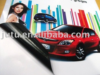 black self-adhesive vinyl