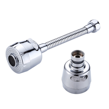 Modern 360 Degree Rotatable Kitchen Faucet Sprayer Head - Water Saving ABS Plastic