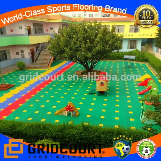 Enviromental safety soft PP kindergarten flooring