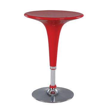 Bar Stools, Plastic Seat and Chromed Base, Modern Bar Furniture