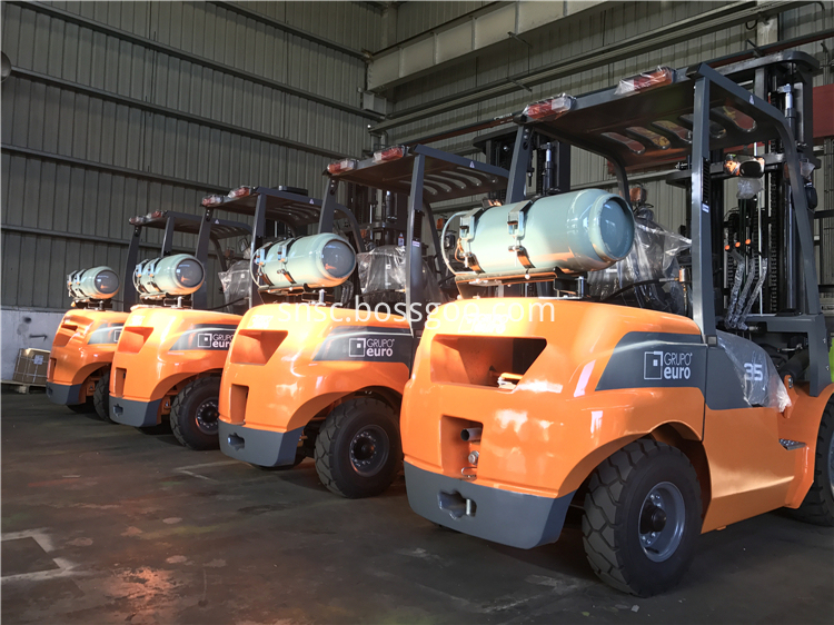 Propane Fork Lift Gasoline Engine Lp Gas Forklift, High Quality Propane Fork Lift Gasoline