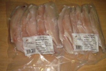 Frozen gouper fish