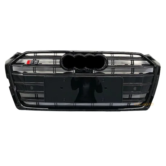 Sline S5 Style B9 Gloss Black Front Bumper Grille Facelift for Audi A5 8T F5 Sportback 2016-2018