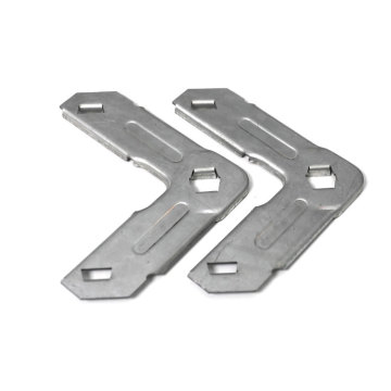 HVAC Ventilation Accessories TDF Galvanized Steel Air Duct Flange Corner