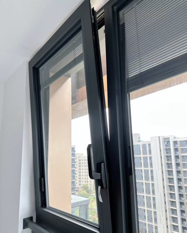 Durable Inward-tilting Window with Secure Opening