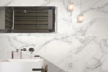 Cararra marble design 5mm thickness slim tiles for wall and floor