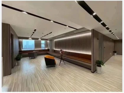 WPC Wall Panels and Foam Boards with Bamboo Charcoal Wood Veneer