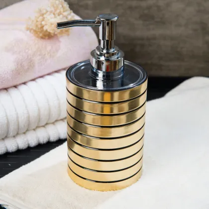 High Quality Gold Plastic Packaging Bottles