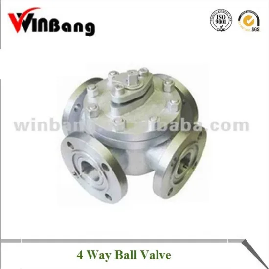 4 Way Ball Valve Model:WB-Q46F