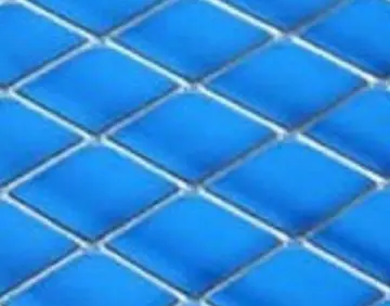 Rhombic metal wire mesh