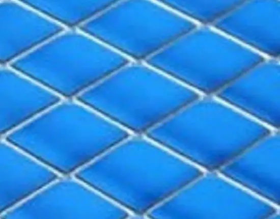 Rhombic metal wire mesh