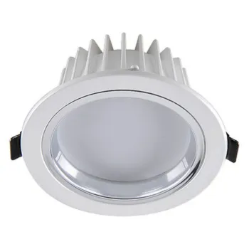 9w 550lm Led Recessed Downlights For Stadium , High-power Ac85-265v