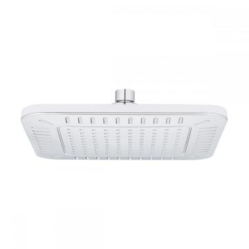 High pressure abs round overhead shower