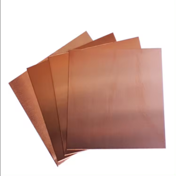 Le piastre di rame pura H65, C26800, Cuzn35 e CZ107: disponibili in spessore da 1 mm, 1,2 mm e 1,5 mm