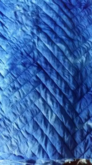 Poly Span Double Jacquard Tie Dye