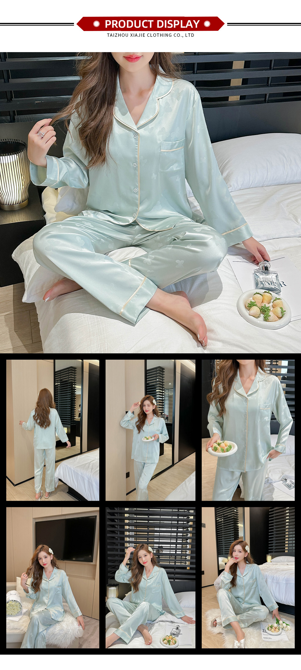 Long-sleeve Pajama Set2-20-X