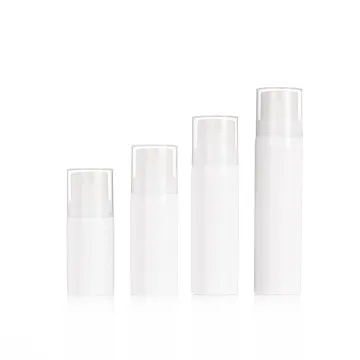 White Mist Spray Bottle Plastic Airless Empty Bottle
