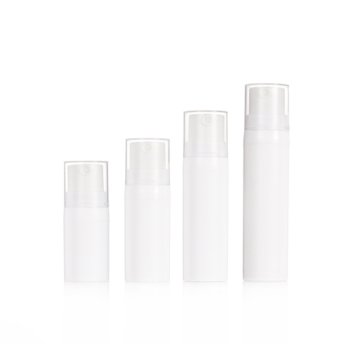 White Mist Spray Bottle Plastic Airless Empty Bottle