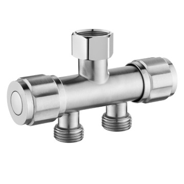 304 Stainless Steel Washing Machine Faucet Shunt Adapter