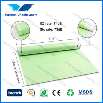 Non-Toxic cheap rubber flooring underlayment