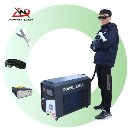 Portable Laser Cleaning Machine: 5% Discount on Raycus IPG 100W-1500W Handheld Models