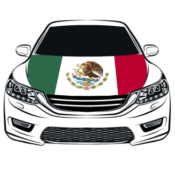 Sunshine Custom Engine Hood Cover - Mexico Flag for Car Window Mirror