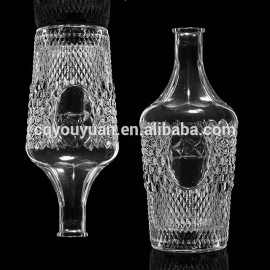 Super Flint Glass Mexico Tequila Bottle Manufacturer Vodka Bottle 2000ML