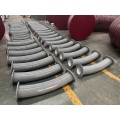 Wear-resistant ceramic elbow for dust removal pipes