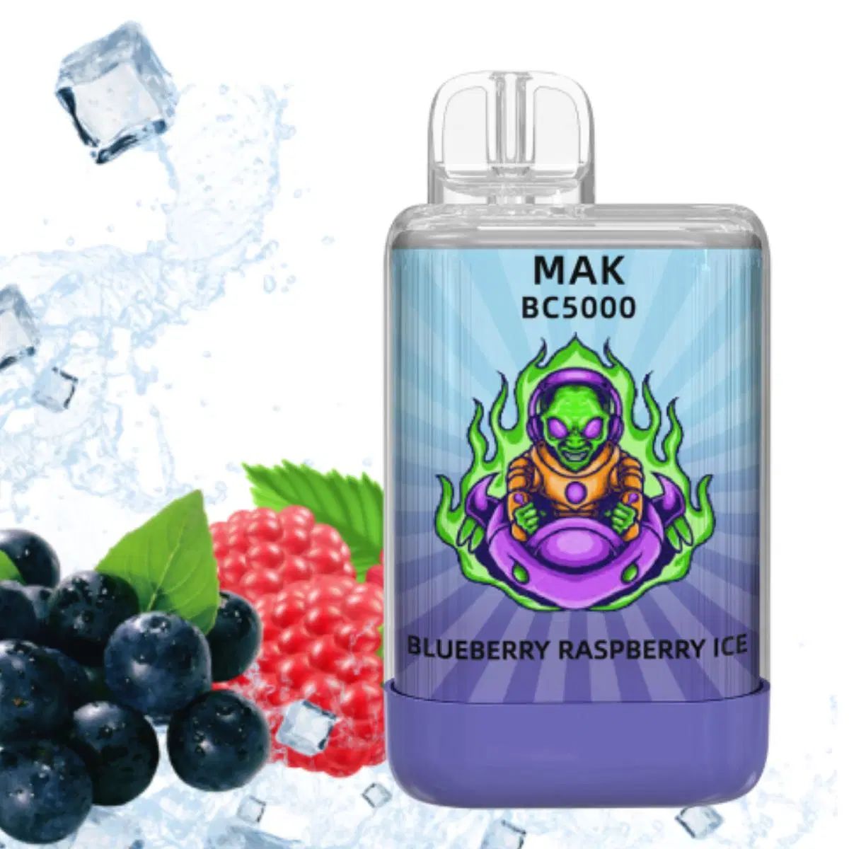 mak crystal bc5000 puffs vape قابلة لإعادة الشحن