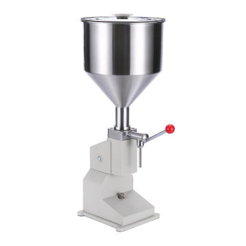 Macchina di riempimento di crema verticale in pasta in acciaio inossidabile con pressione manuale