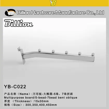 metal various styles garment shop display hooks accessories