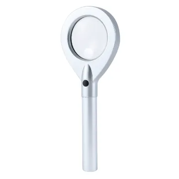 Illuminated Magnifier: Yiwu 10 LED Lights Acrylic Metal Screen Magnifying Glass