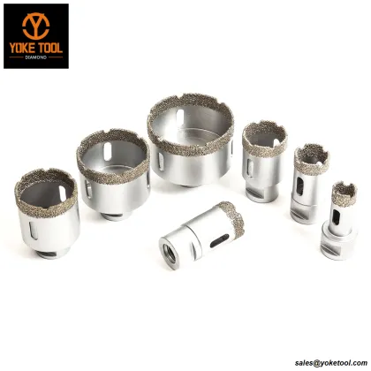 Black Diamond Core Drill Bit Dry Drilling Tools For Concrete