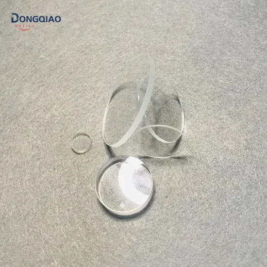 High Transmission MgF2 Window Glass for Imaging Systems with Anti-Reflection Coating